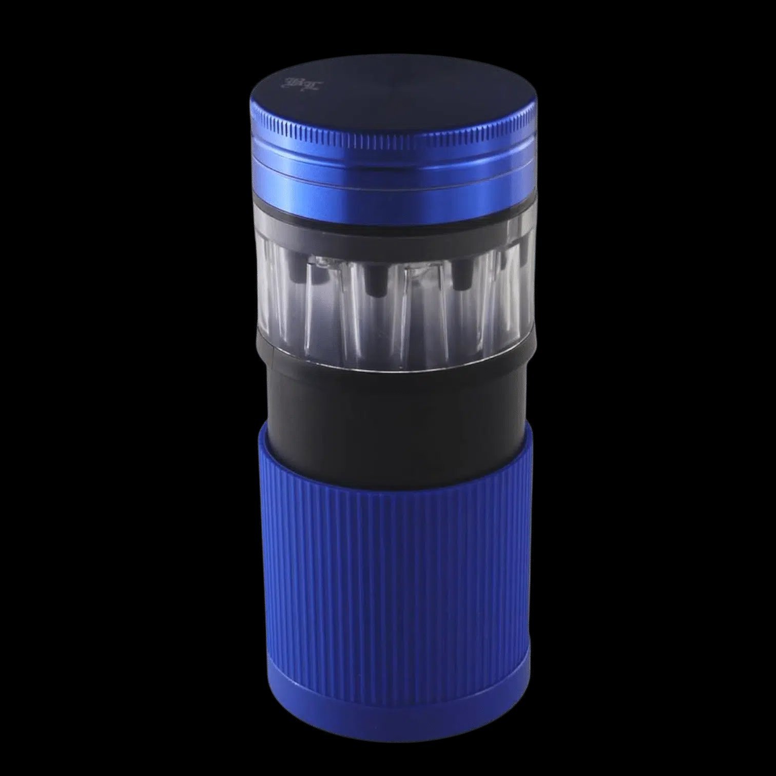 Black Leaf Smoke Lover Aluminum Grinder + 8 Cone Fillers - Image 3