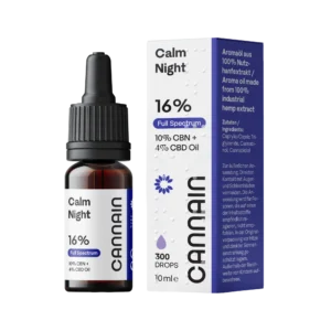 Cannain Calm Night 16% Full Spectrum Öl – CBN 10% CBD 4% - Cannabis Store Vienna